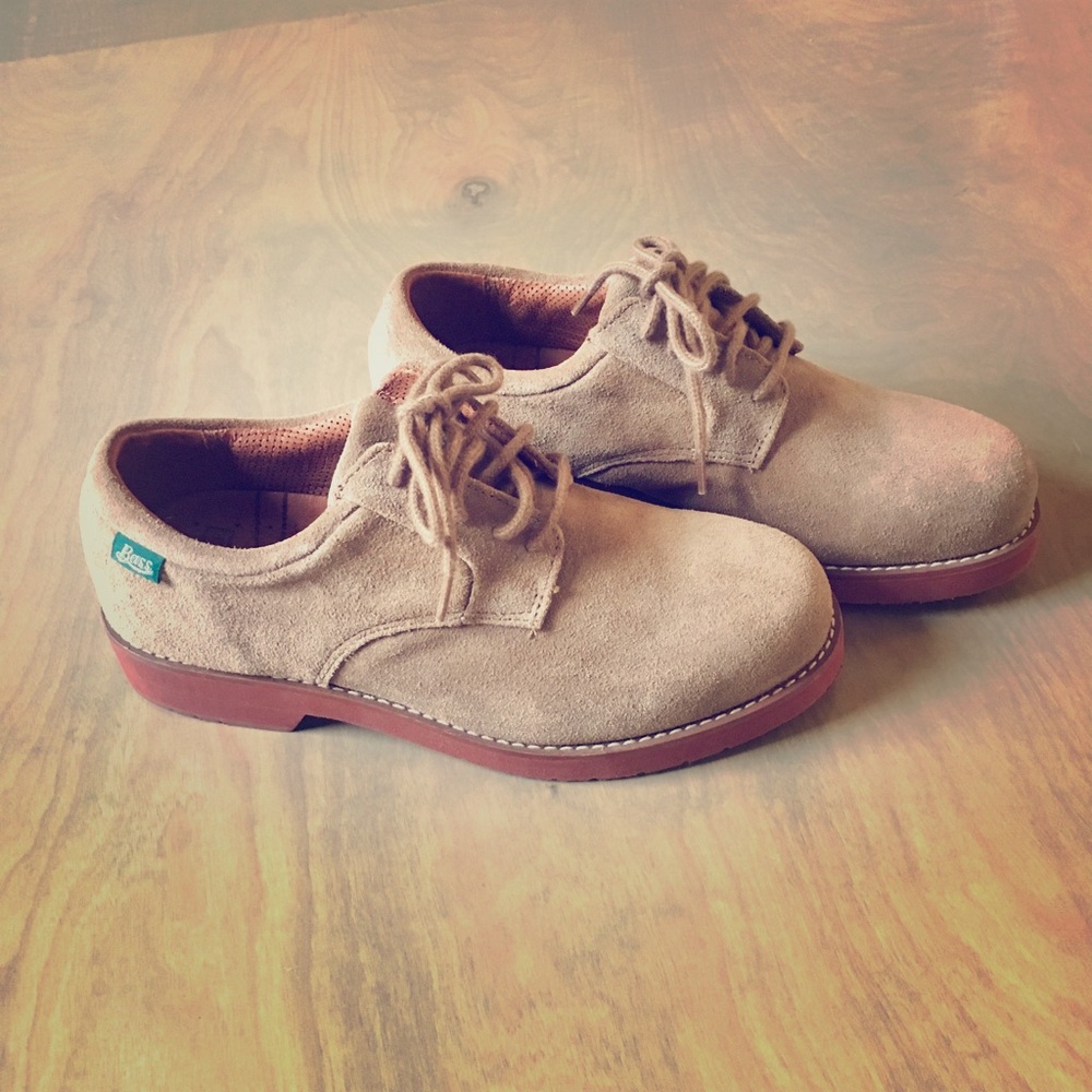Bass tie oxfords